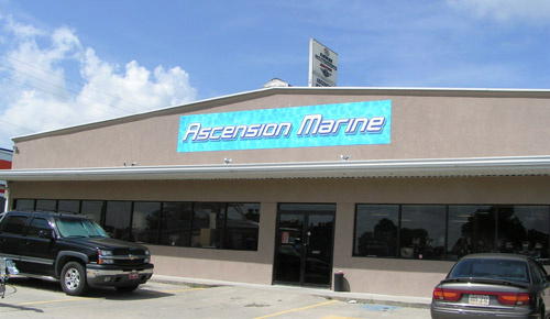 Ascension Marine Aluminum Sign